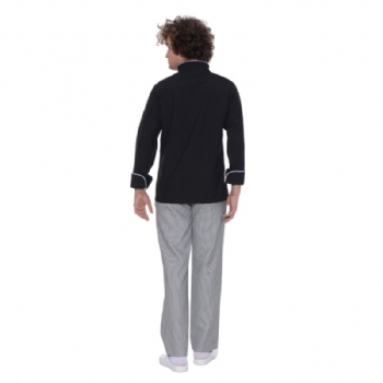 Men Black Chef Jacket